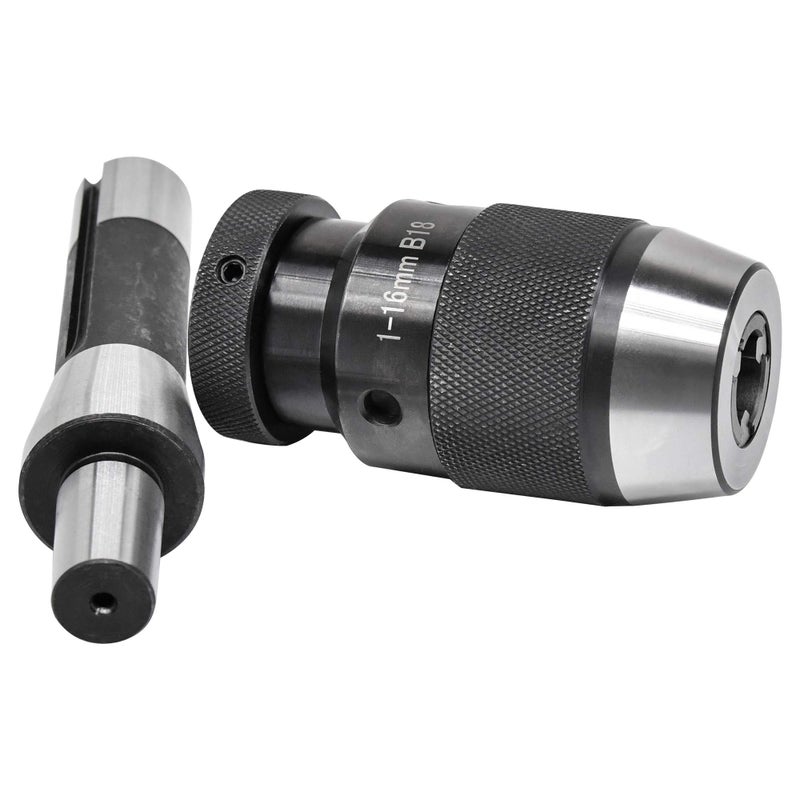Earl Diamond Super Heavy Duty 1/32"-5/8" Drill Chuck with R8 Shank Adapter Precision Integrated Keyless Drill Chuck (B18) - Image 4